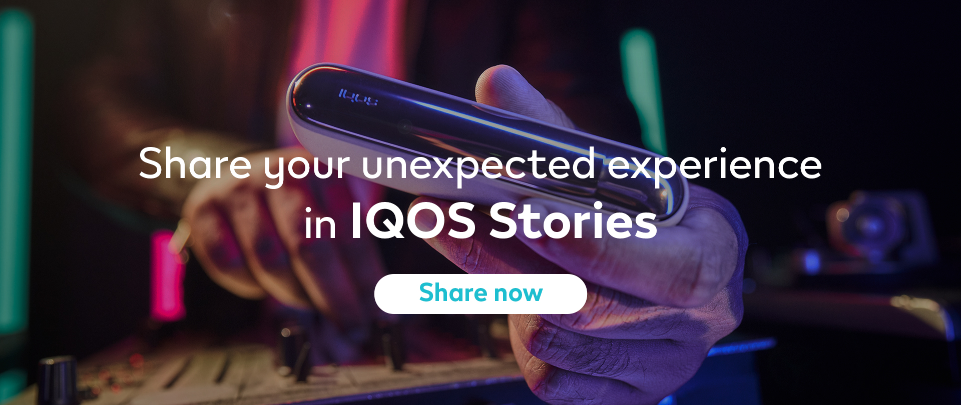 IQOS stories experience the unexpected