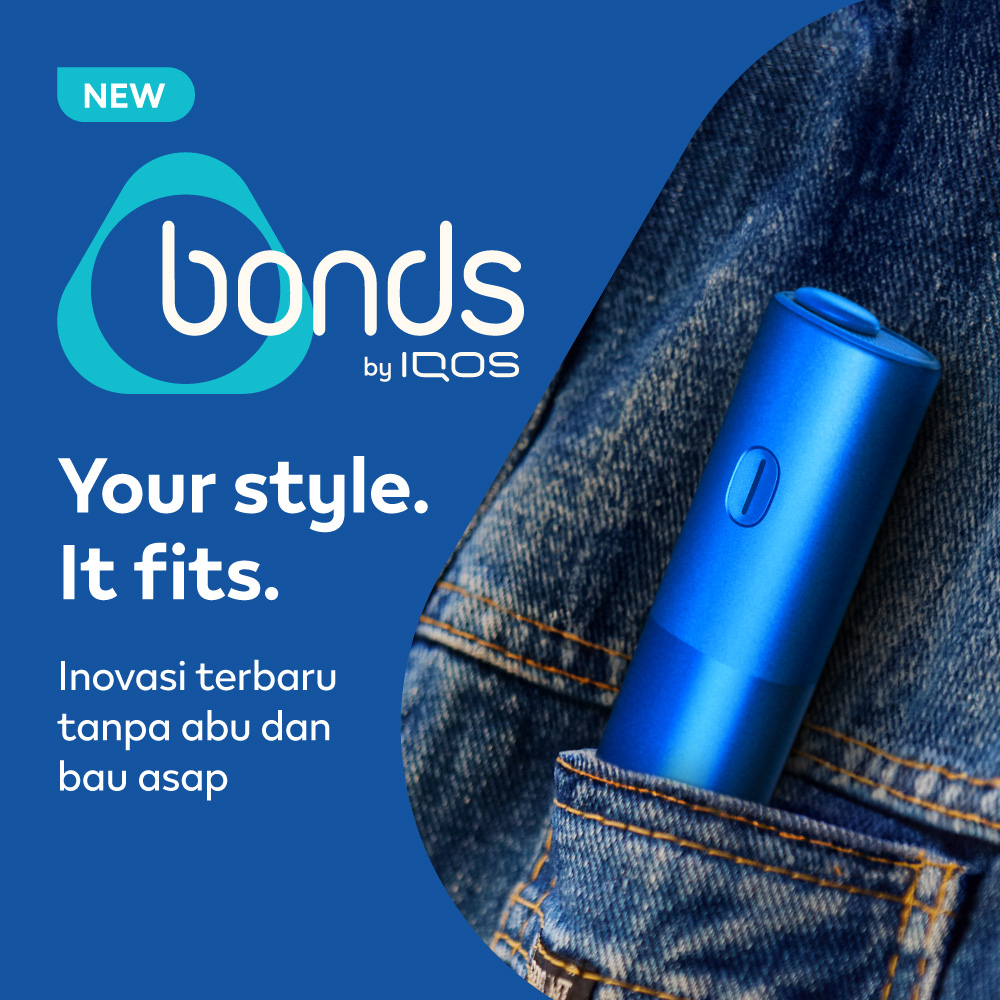 BONDS by IQOS and BLENDS, New Smoke-Free Device Innovation | IQOS Indonesia