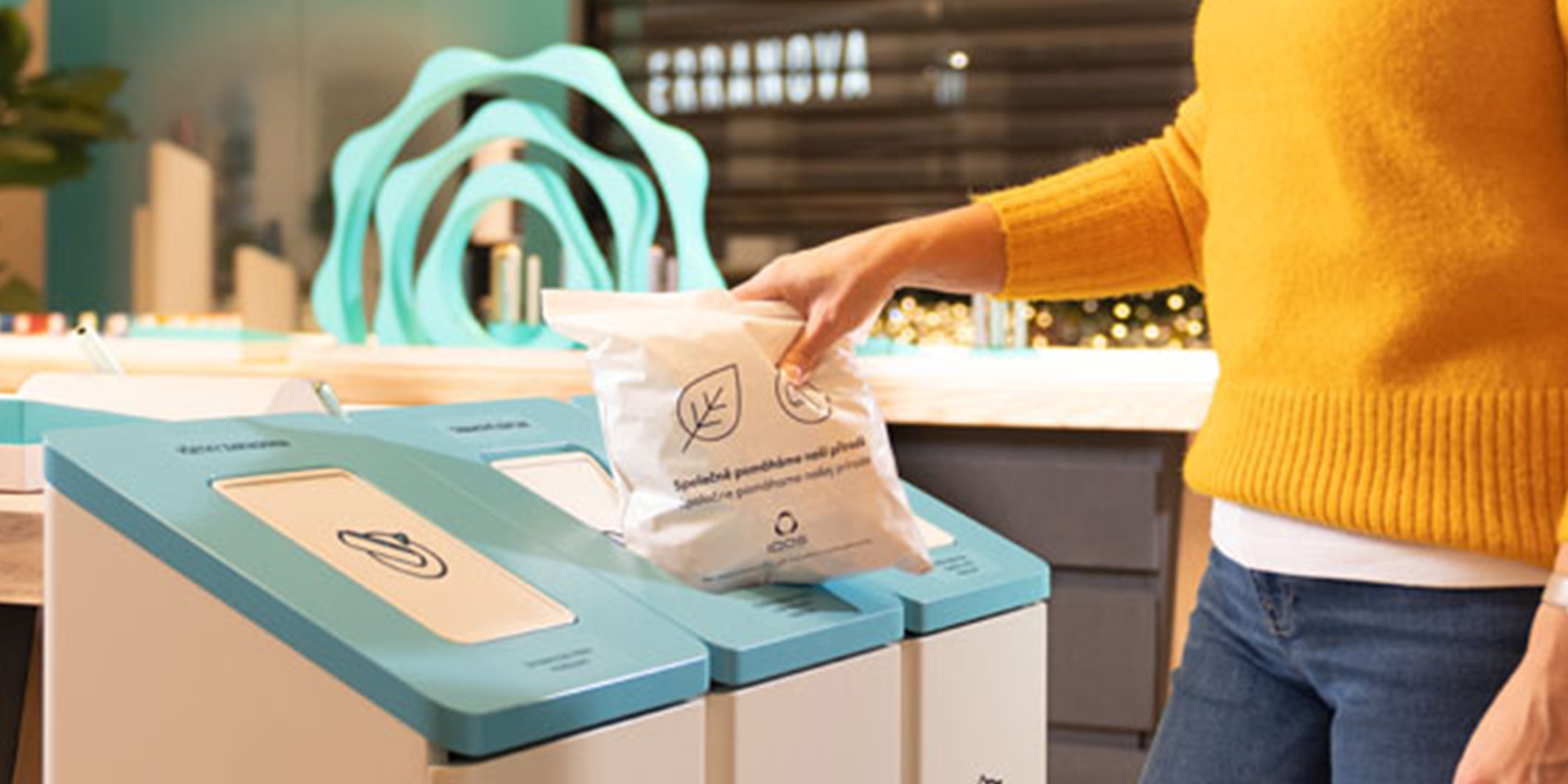 Zpětný odběr použitých zařízení a náplní VEEV ONE