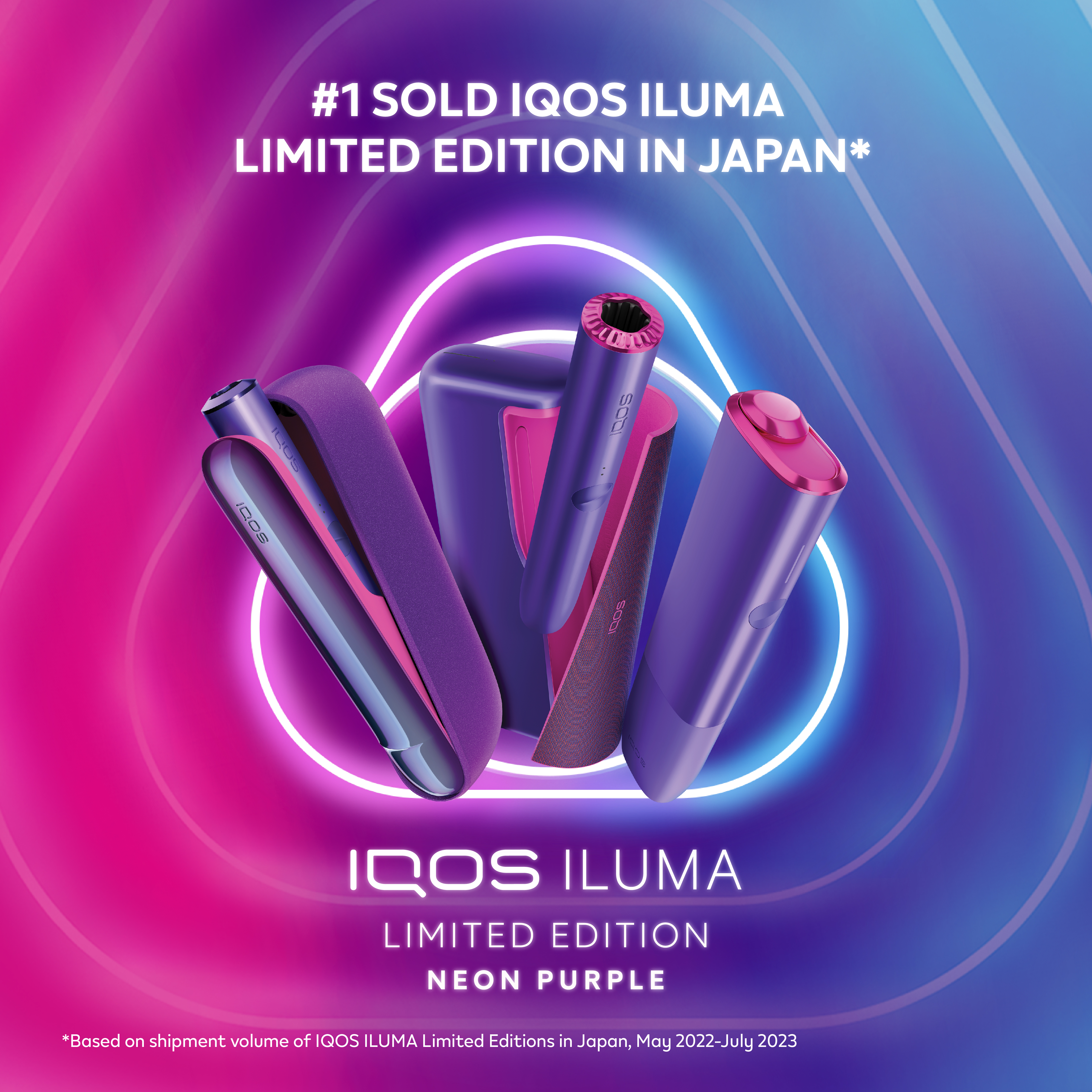 IQOS Iluma Limited Edition Neon Purple