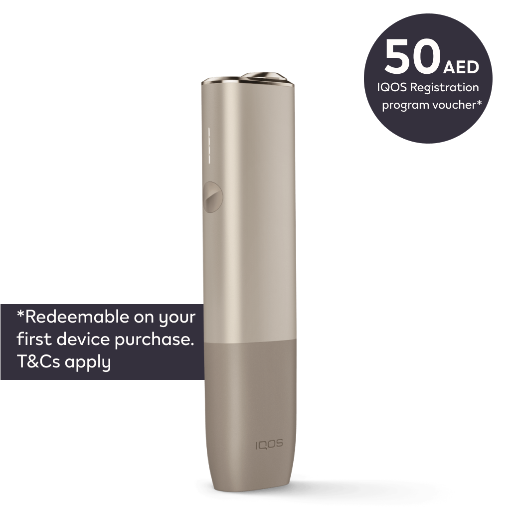 Buy IQOS lLUMA ONE Pebble Beige device | IQOS United Arab Emirates