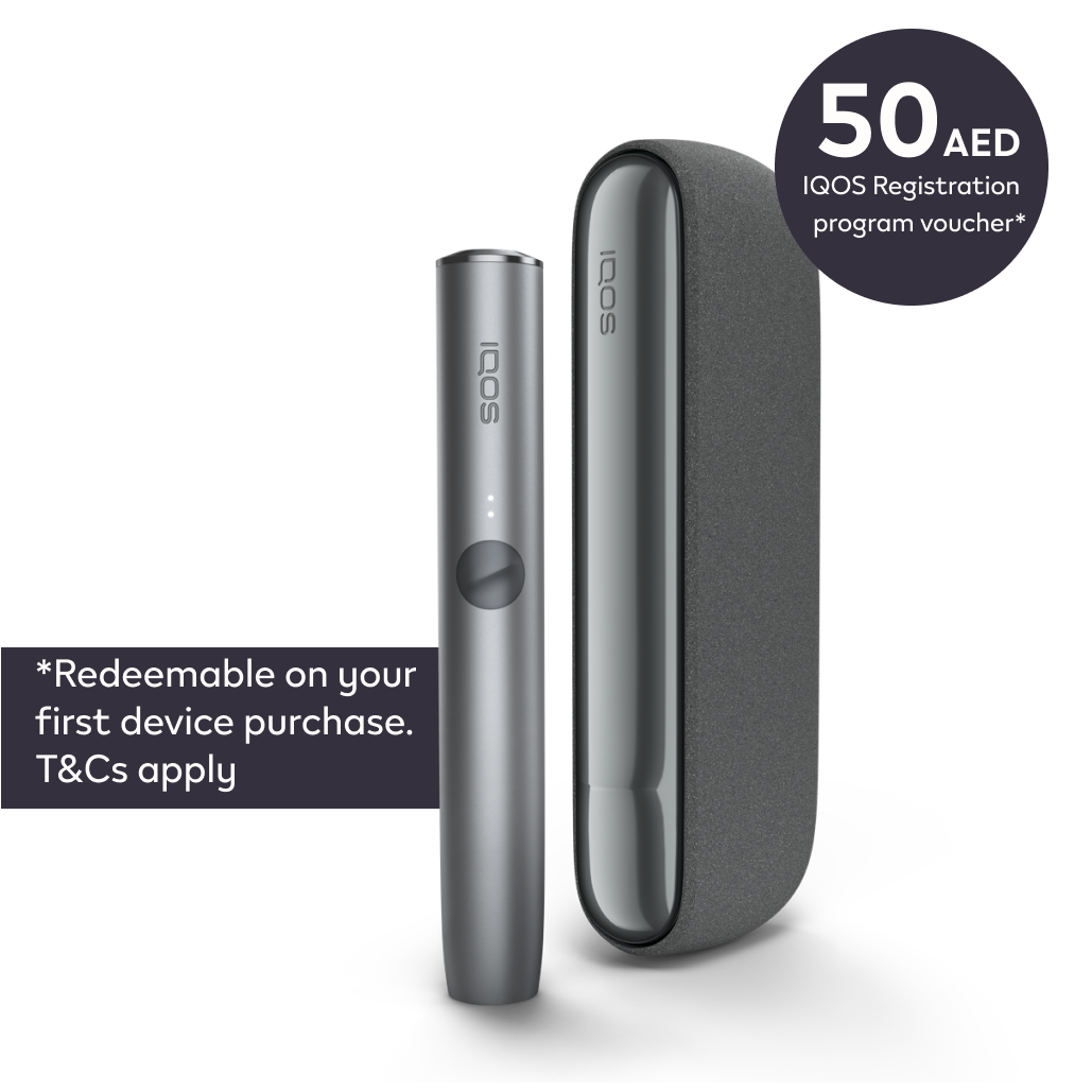 Buy Pebble Grey IQOS lLUMA | IQOS United Arab Emirates