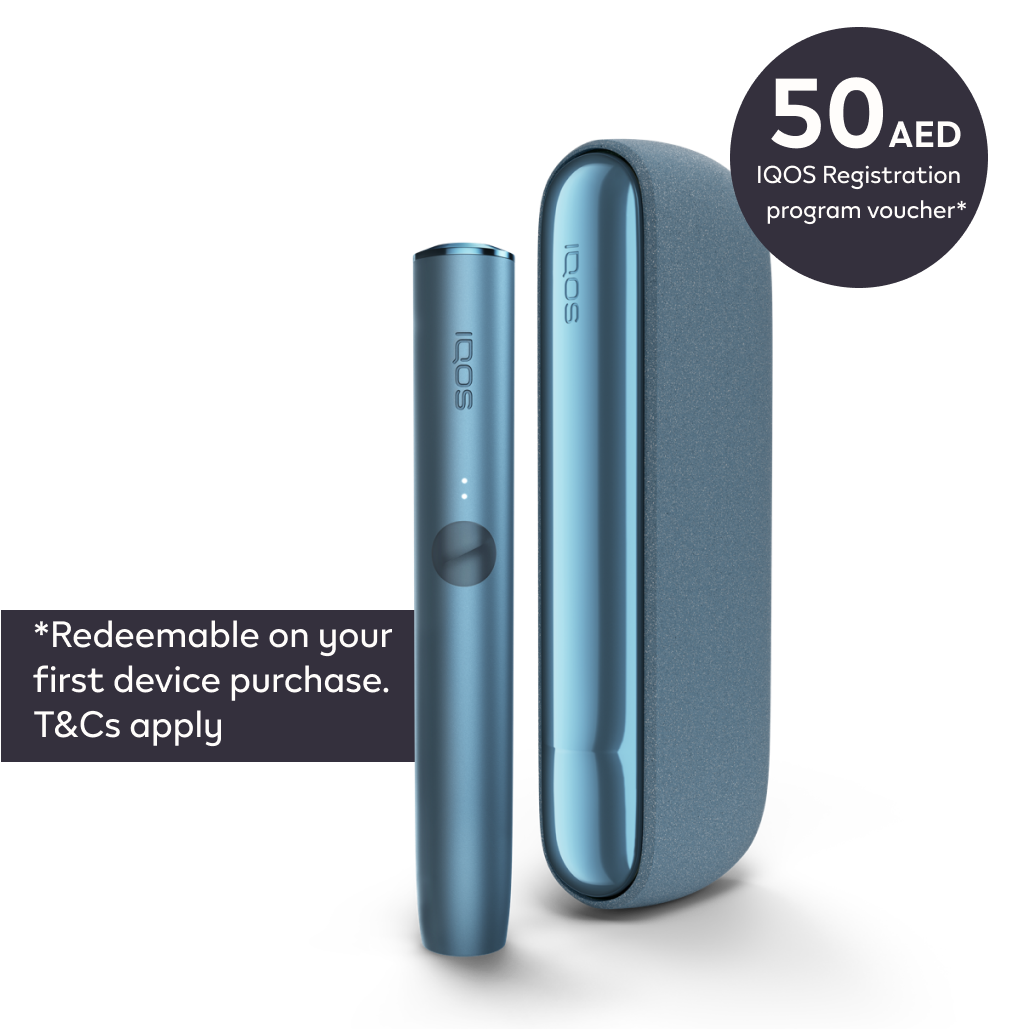 Buy Azure Blue IQOS lLUMA | IQOS United Arab Emirates