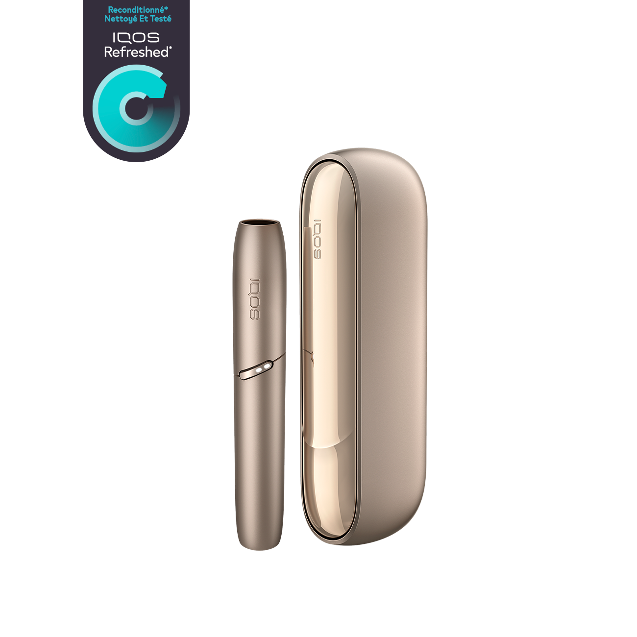 IQOS 3 DUO Refreshed Gold | IQOS Shop France