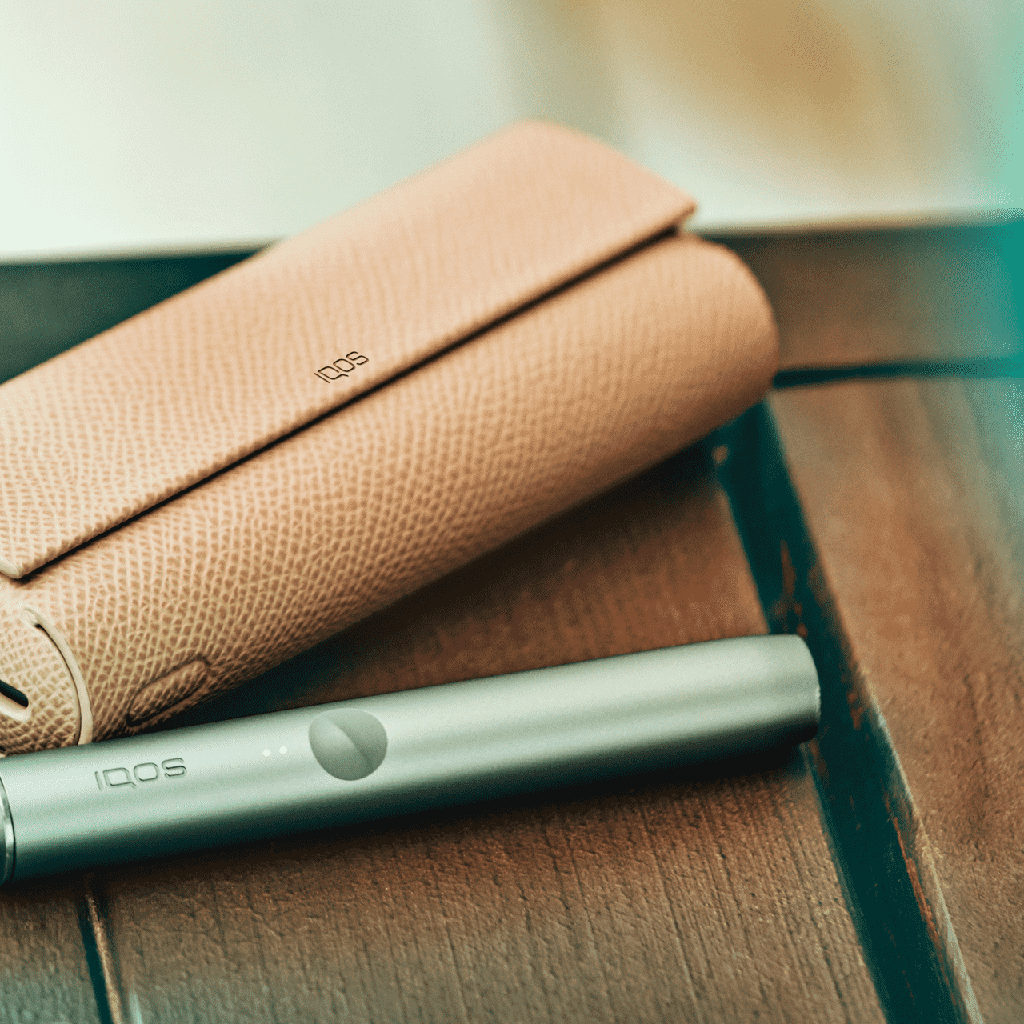 Buy Iqos Iluma Full Leather Like Golden Khaki Wrap Iqos Uk